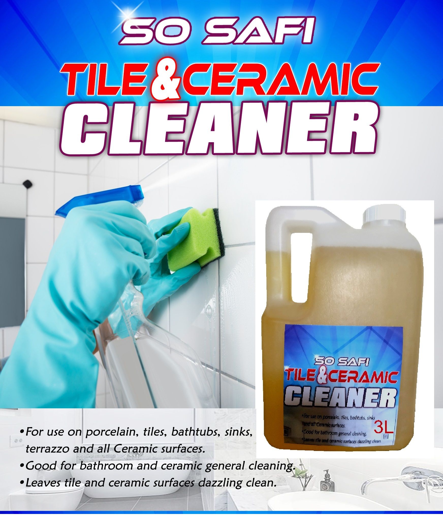 TILE AND CERAMIC CLEANER