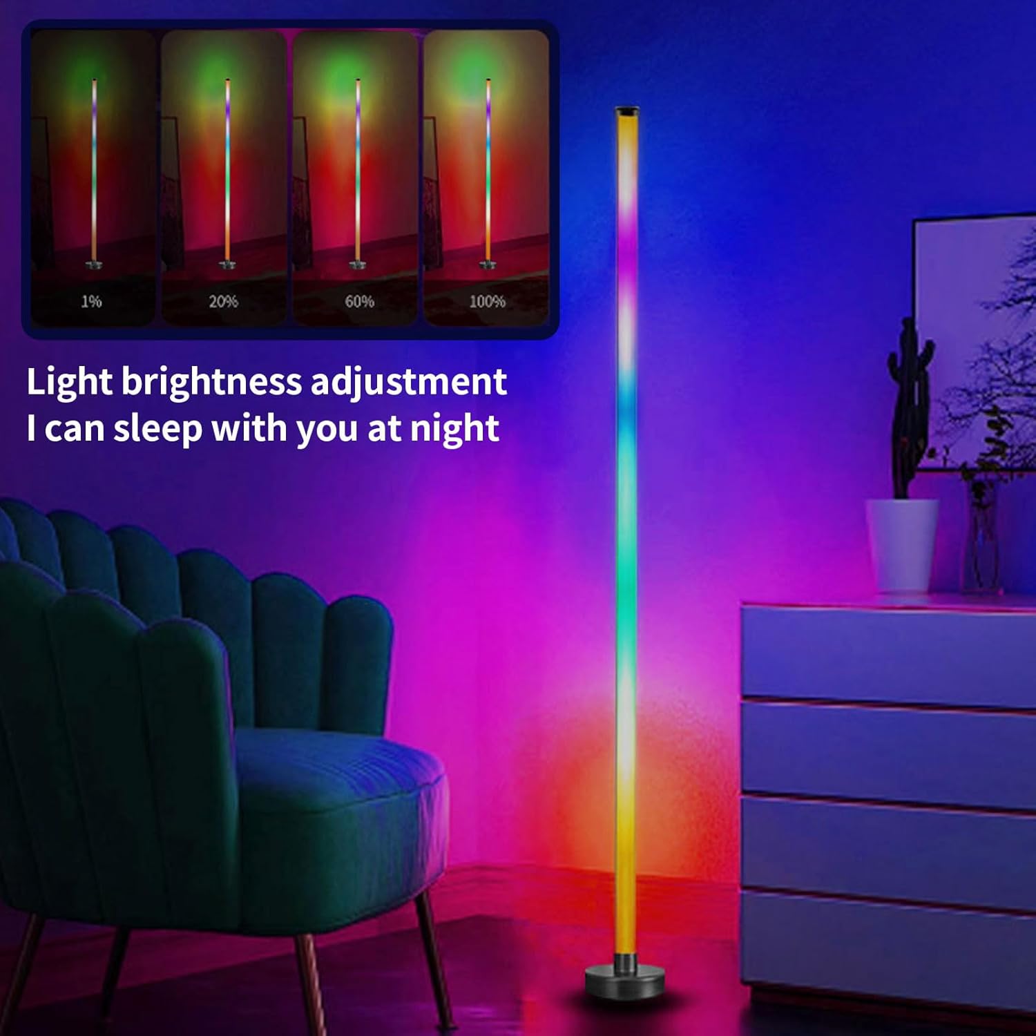 RGB CORNER FLOOR LAMP