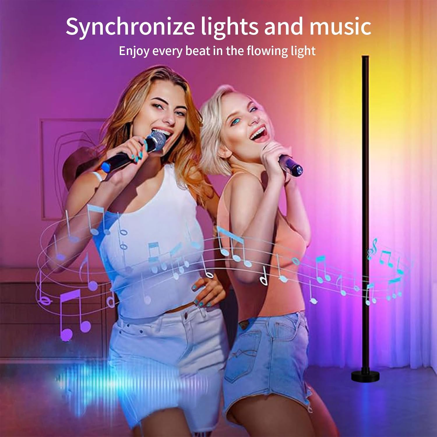 RGB CORNER FLOOR LAMP