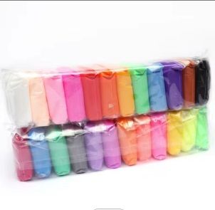 The Warehouse Color Air Dry Clay Set – Non-Toxic, Soft & Lightweight DIY Modeling Clay for Kids, Schools, Daycare,Crafters & jewelry makers