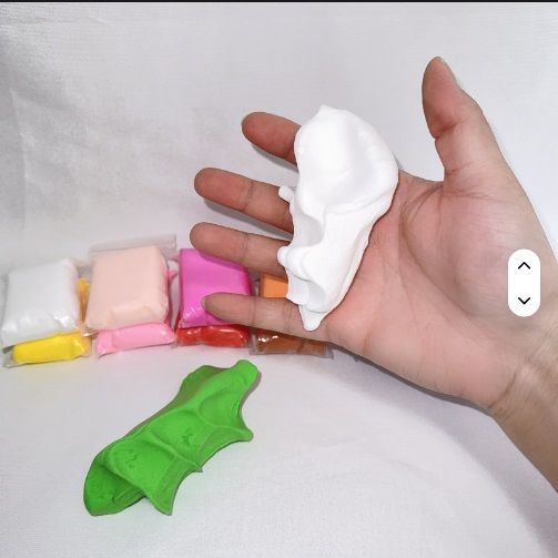 The Warehouse Color Air Dry Clay Set – Non-Toxic, Soft & Lightweight DIY Modeling Clay for Kids, Schools, Daycare,Crafters & jewelry makers
