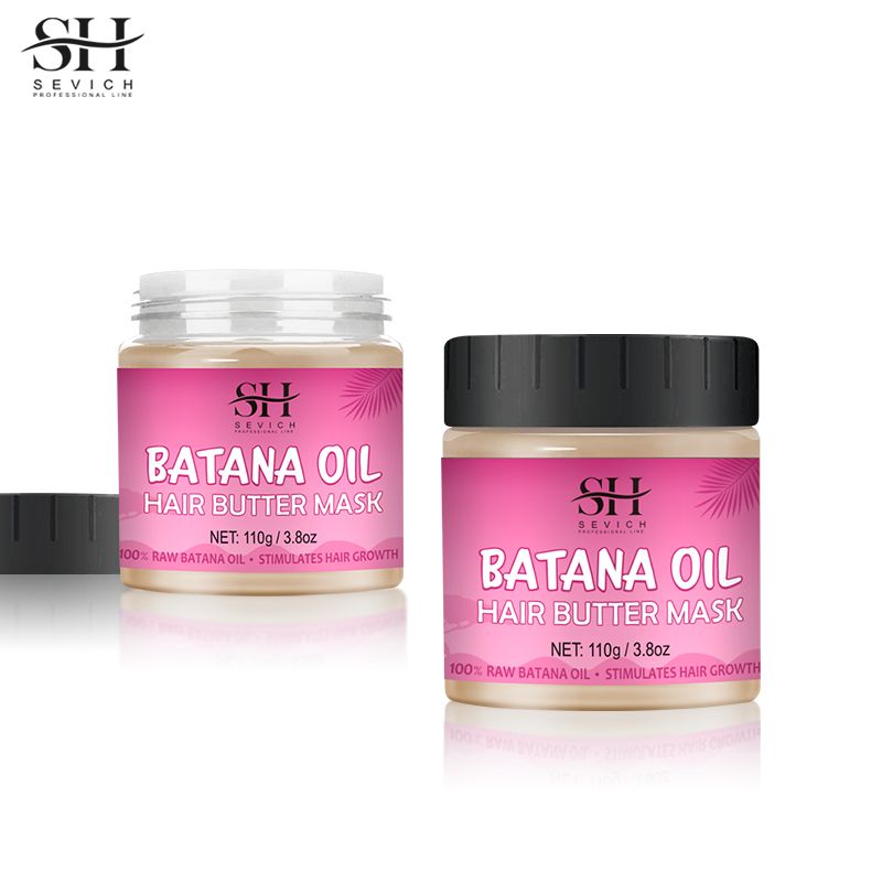 SEVICH 110g Batana Oil Hair Mask African Hair Growth Anti-Hair Loss Conditioner Batana Hair Repair Conditioner Anti Break Hair Regrowth Treatment Essence Beauty Health Hair Care Product
