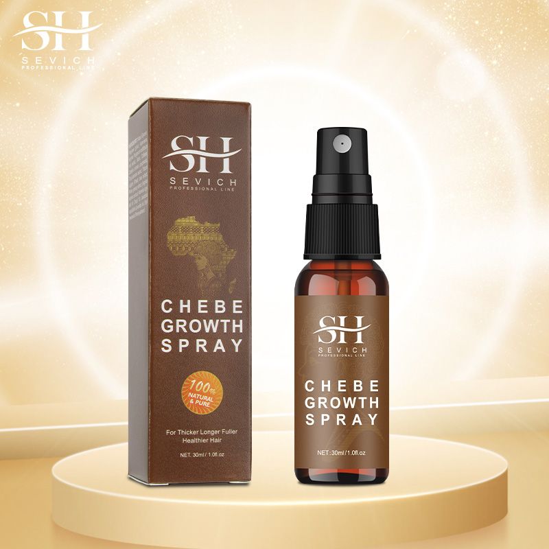 SEVICH Chebe Oil Hair Growth Spray 30ml African Traction Alopecia Chebe Powder Serum Edges Anti Hair Loss Treatment Anti-Breakage Essential Oil Serum Regrowth Thicken Oils Hair Care Beauty Health