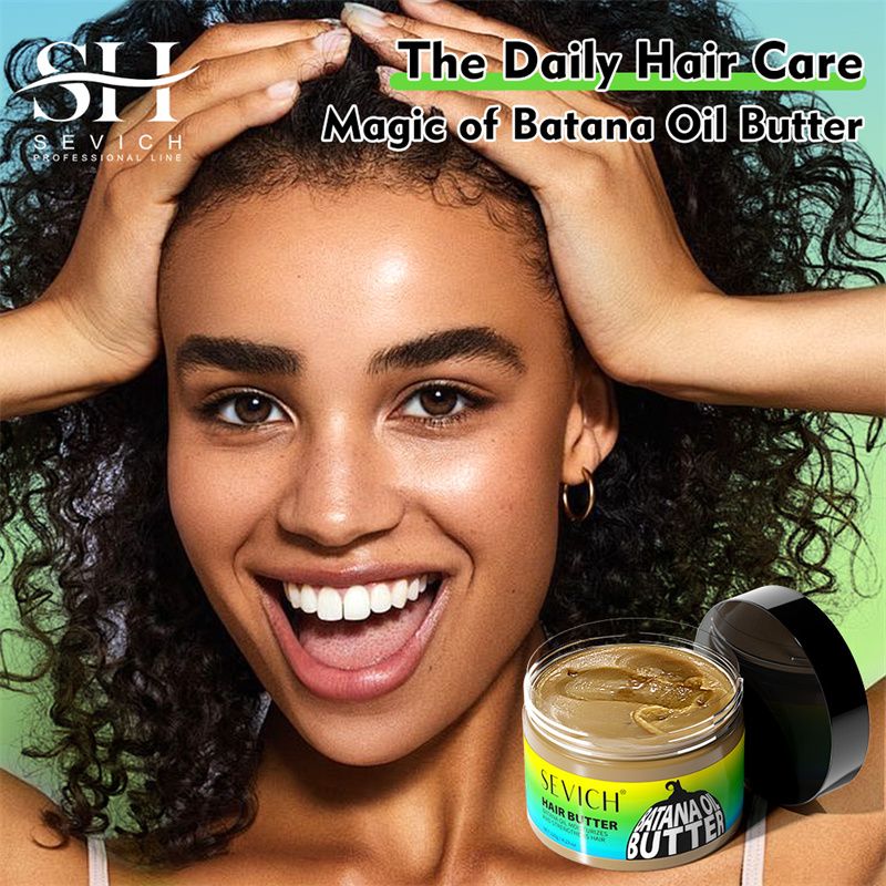 SEVICH 4.23oz Pure Batana Oil For Hair Growth 100% Batana Oil Butter Mask Faster Hair Growth Treating Hair Loss Anti-Breakage Hair Mask For Men Women Repairs Damage,Prevents Hair Loss,Delays Graying