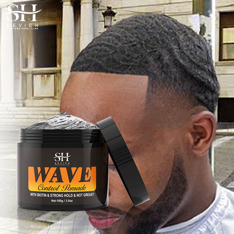 SEVICH Anti-Hair Loss Wave Pomade & Silky Durag 360 Deep Waves Control Hair Oil Sport Strong Hold Wavy Hair Gel For Men SoftSheen Carson Sportin Waves Maximum Hold Pomade Waves, Locks, Twists