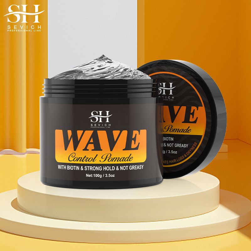 SEVICH Anti-Hair Loss Wave Pomade & Silky Durag 360 Deep Waves Control Hair Oil Sport Strong Hold Wavy Hair Gel For Men SoftSheen Carson Sportin Waves Maximum Hold Pomade Waves, Locks, Twists