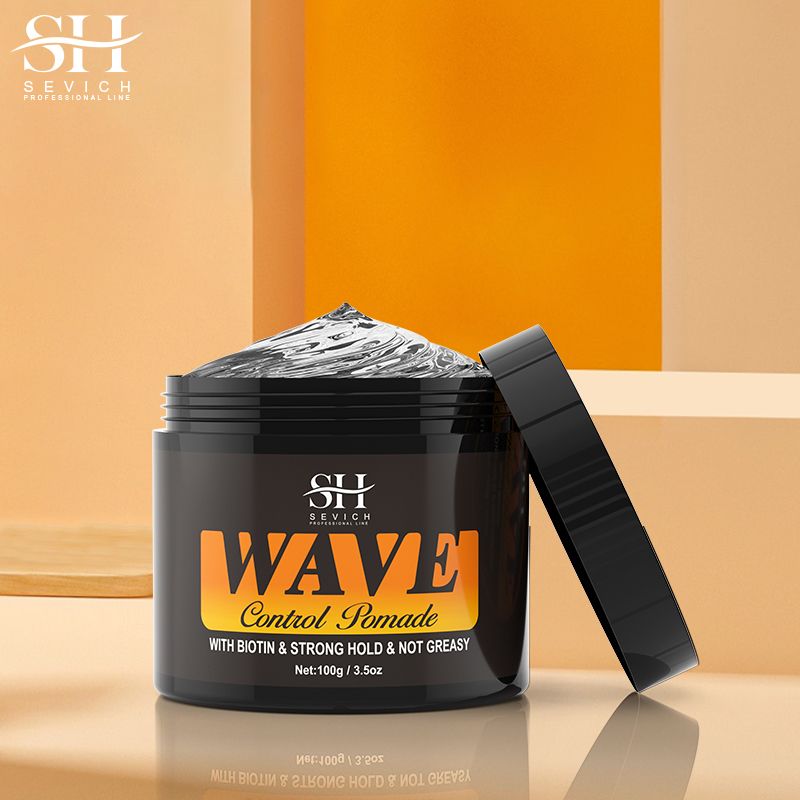 SEVICH Anti-Hair Loss Wave Pomade & Silky Durag 360 Deep Waves Control Hair Oil Sport Strong Hold Wavy Hair Gel For Men SoftSheen Carson Sportin Waves Maximum Hold Pomade Waves, Locks, Twists