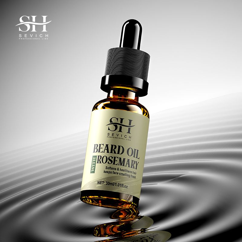 Metal Folding Beard Comb Beard Growth Essential Oil Rosemary Facial Hair Growth Liquid Man Beard Modifier Styling Toolproduct