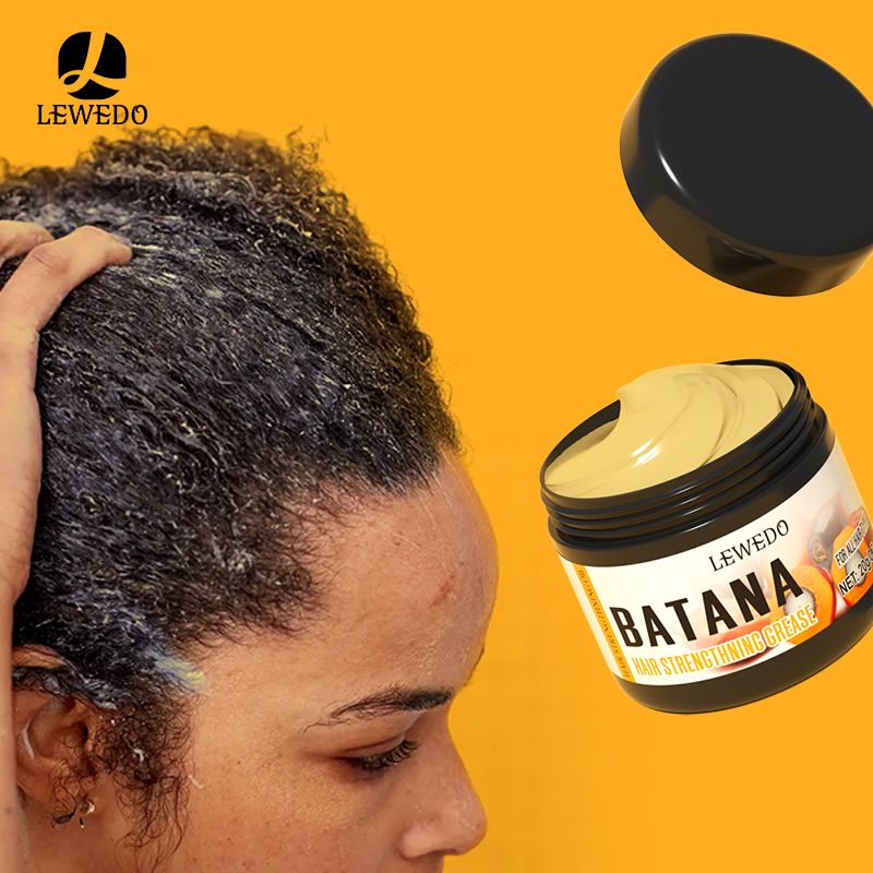 LEWEDO 100% Pure Batana Oil Africa Crazy Traction Alopecia Batana Hair Growth Oil Anti Hair Break Hair Treatment Hair Mask Hair Loss Treatment Hair Regrowth Spray Prevents Hair Loss Hair Care Products