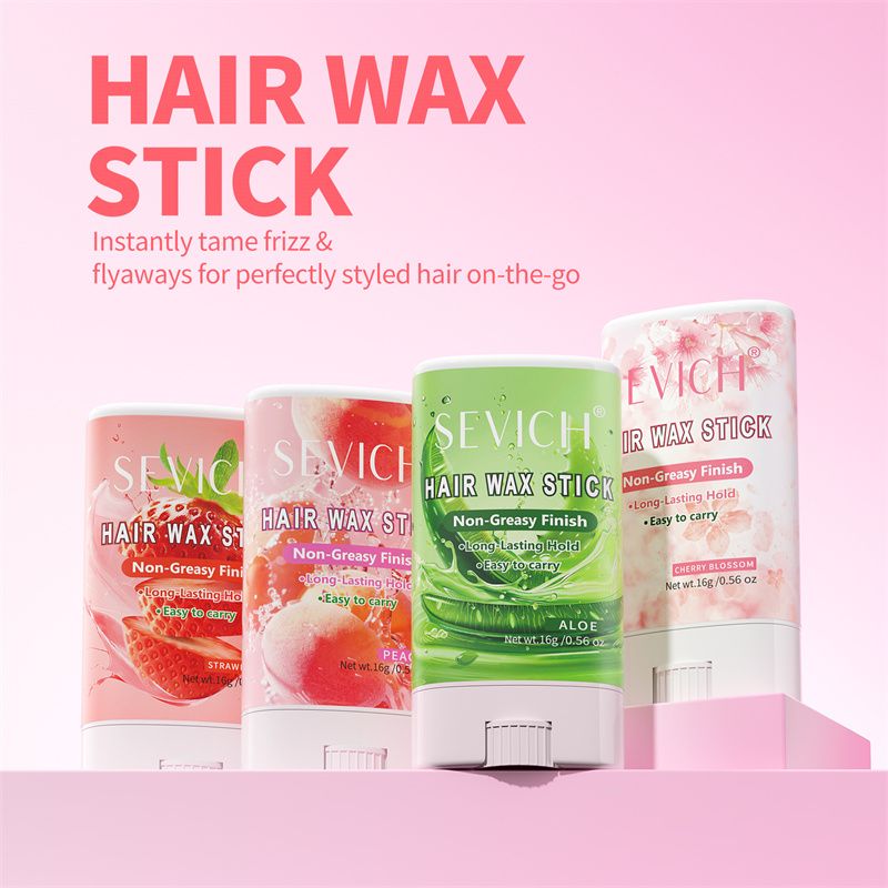 SEVICH Hair Wax Stick For Wig & Natural Hair Hairspray Fixed Fluffy Hairstyling Wax Hold Wax Stick For Wig Broken Hair Artifact Hair Wax Stick Gel Cream