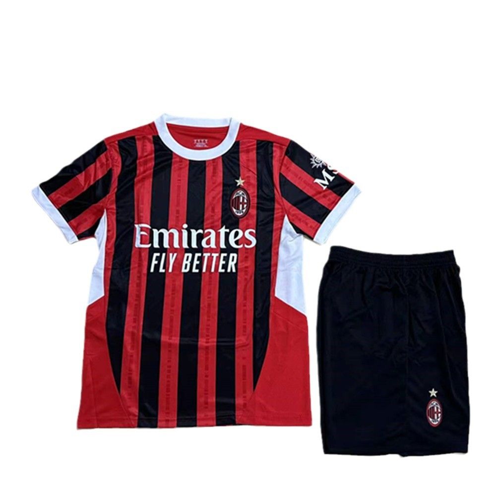 Associazione Calcio Milan (AC Milan) Football Club 24\25 Homme 2024 2025 Football Jersey Soccer Sport Shirt Top And Shirts Oversize Set For Men Children