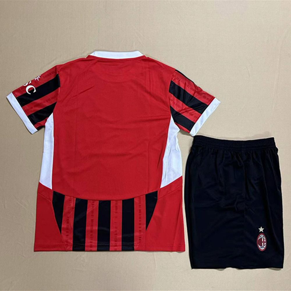 Associazione Calcio Milan (AC Milan) Football Club 24\25 Homme 2024 2025 Football Jersey Soccer Sport Shirt Top And Shirts Oversize Set For Men Children