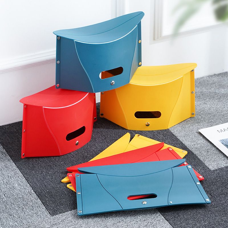 High Quality Portable Paper-shaped Folding Stool Plastic Outdoors/Camping/Fishing
