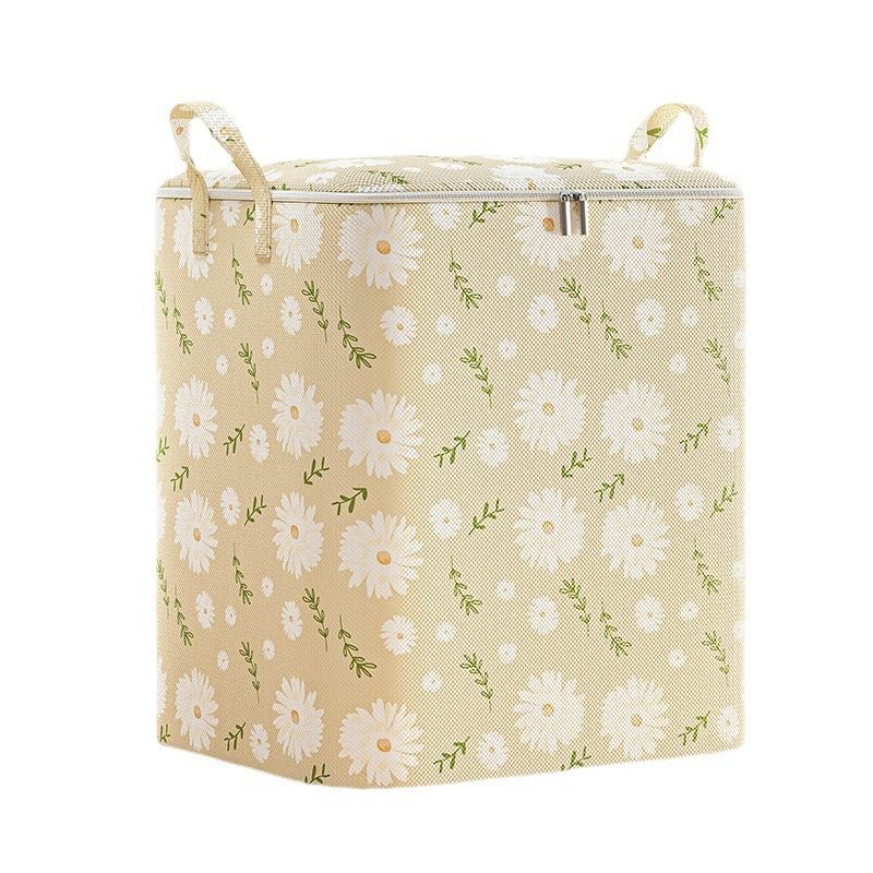 Household large-capacity quilt storage bag, non-woven fabric clothing storage bag, organizing box and wardrobe storage bag, hand-held moving and moisture-proof waterproof storage bag