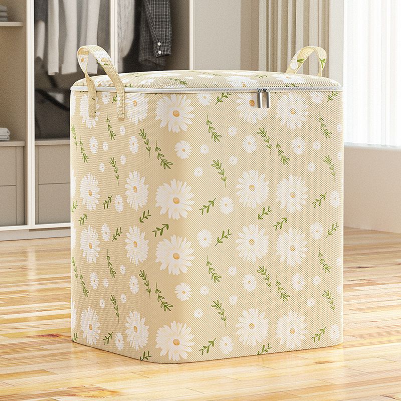 Household large-capacity quilt storage bag, non-woven fabric clothing storage bag, organizing box and wardrobe storage bag, hand-held moving and moisture-proof waterproof storage bag