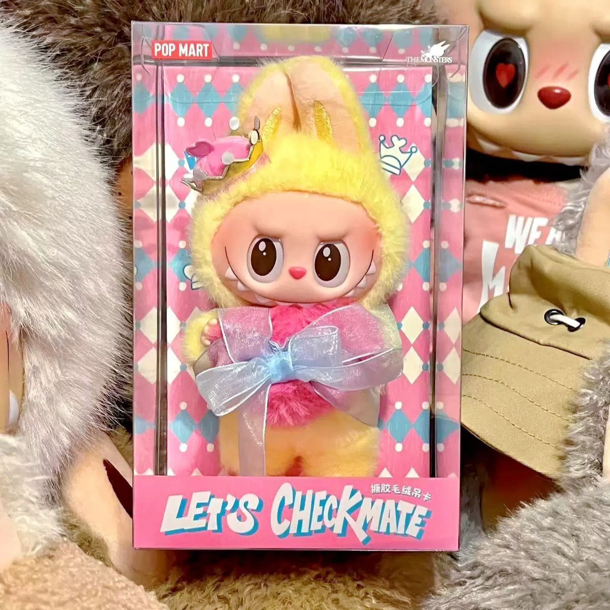 Limited edition Milan style, Spring style, Sweetheart style, Little Angel style, Fish Tail Lion style. Labubu modified doll, bubble-like fluffy fabric, Little Chief, green pendant, rubberized plush to