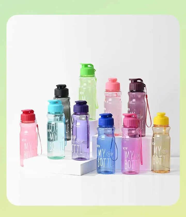 Outdoor sports require the ability to carry water easily. This water cup is made of pet plastic and is BPA-free.
