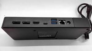 Dell WD19S-130W USB-C Docking Station, 2x DP, HDMI, 2x USB-C, 3x USB-A, RJ-45 Ethernet Network Ports, Up to 4K @ 60Hz Dual Display Support, 3.3ft USB-C Cable, Black WD19S-130W-black