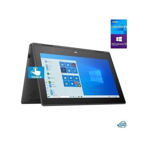 refurbished HP ProBook X360 11 G5 EE 9th Gen Intel Celeron 4GB RAM 192 SSD 11.6" Touchscreen 2-in-1 Convertible Refurbished Laptop + free mouse