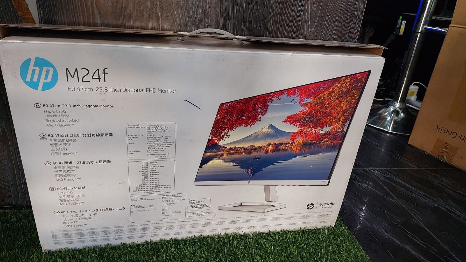 HP M24f 24-Inch FHD Monitor – Premium Display at a Great Value (Open Box)