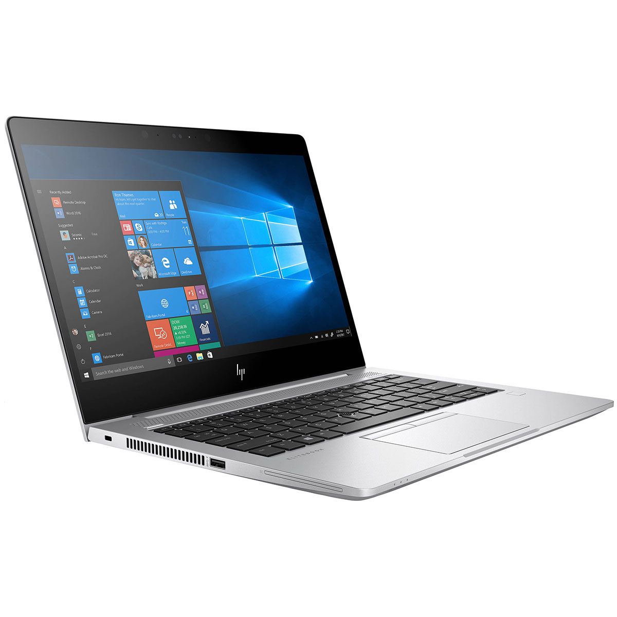 HP EliteBook 830 G5 – Intel Core i5 8th Gen, 8GB RAM, 256GB SSD, 13.3" FHD Display (Refurbished) with free wireless mouse