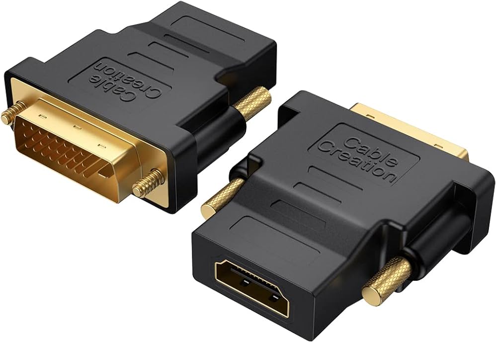 DVI to HDMI Converter – Plug & Play HD Video Adapter