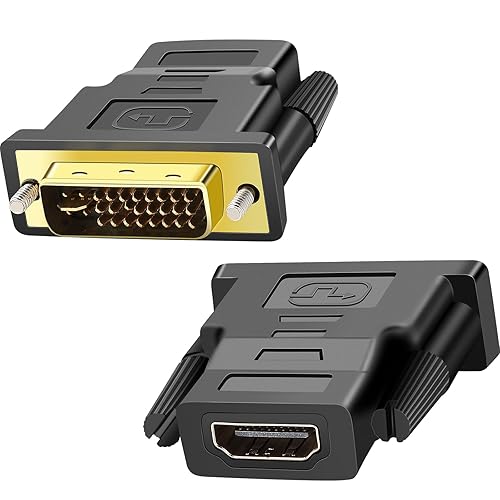 DVI to HDMI Converter – Plug & Play HD Video Adapter