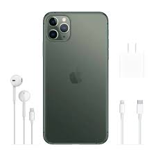 Apple iPhone 11 Pro Max – 256GB – Midnight Green (Dual SIM – Refurbished boxed