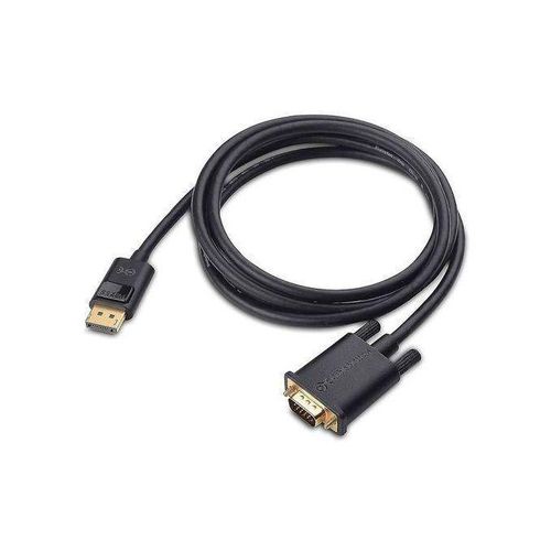 DisplayPort to VGA Cable – DP Male to VGA Male – HD Video Converter Cable