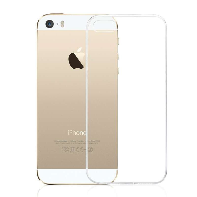 Suitable for Apple 5S/5 mobile phone transparent soft shell IPHONE 5th generation protection anti-fall ultra-thin silicone case