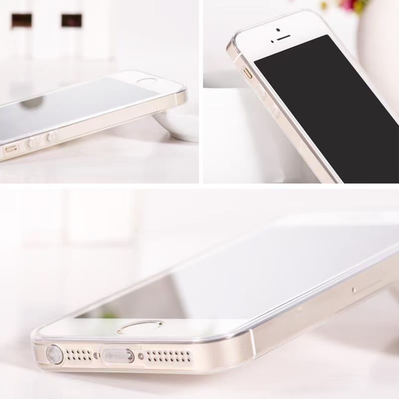 Suitable for Apple 5S/5 mobile phone transparent soft shell IPHONE 5th generation protection anti-fall ultra-thin silicone case