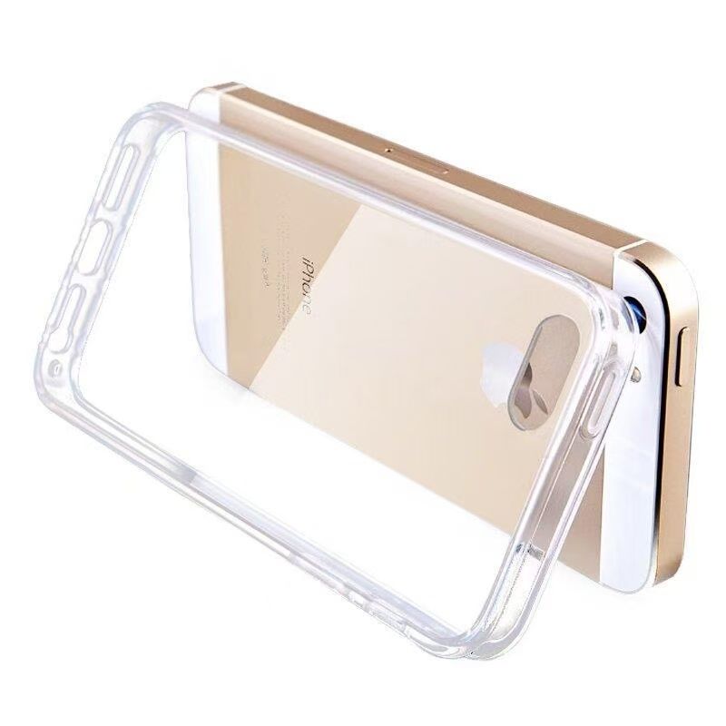 Suitable for Apple 5S/5 mobile phone transparent soft shell IPHONE 5th generation protection anti-fall ultra-thin silicone case