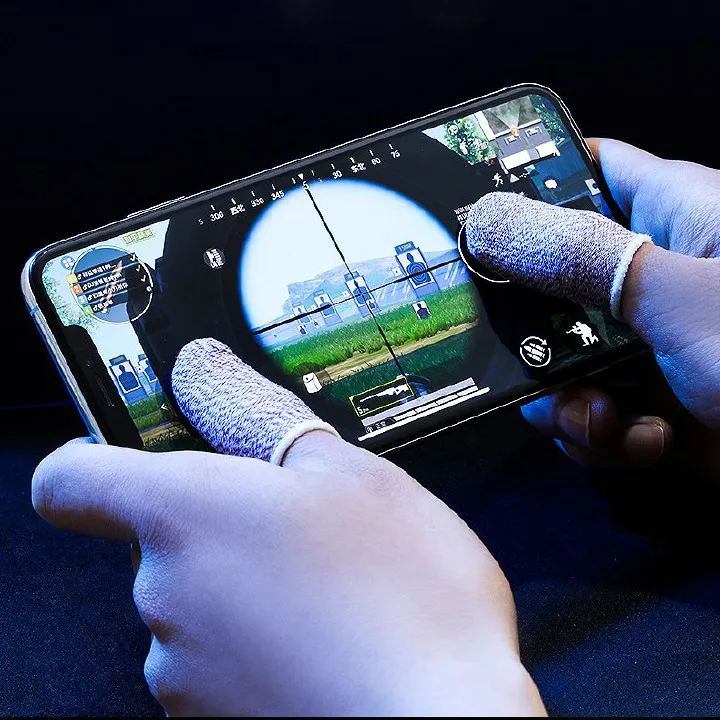 Game Finger Covers Breathable Game Controller Finger Covers Suitable for Pubg Breathable Sweat-proof and Scratch-resistant Touch Screen