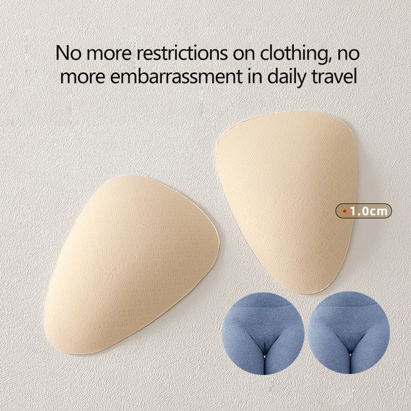 Women's underwear pads eliminate embarrassing lines and protect privacy. Yoga pants crotch pads