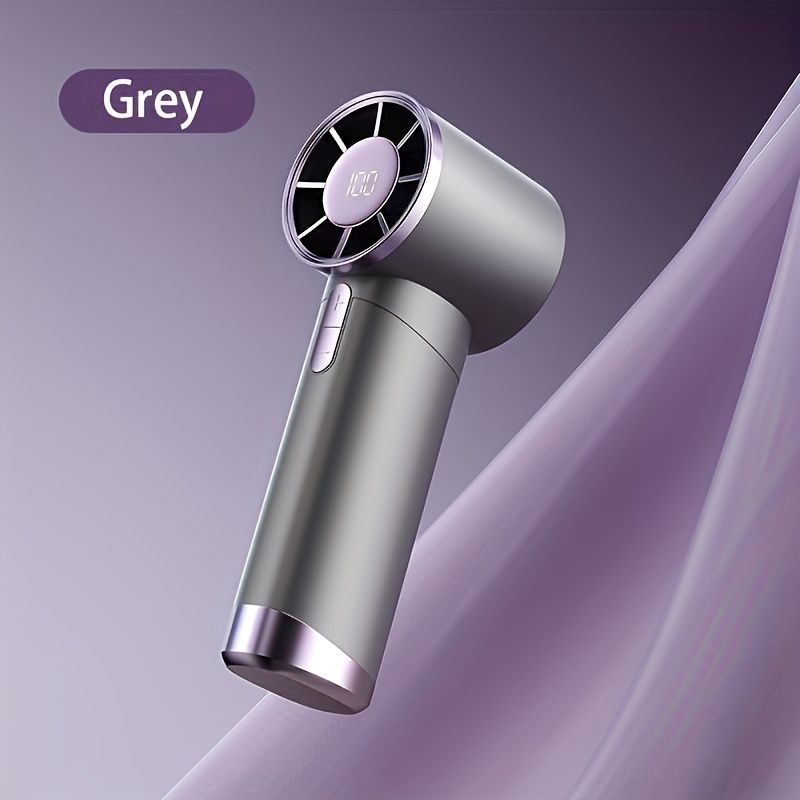 Mini Bladeless Handheld Fan USB Rechargeable Hand Fan Portable Personal Highspeed Fans Electric Eyelash Fan