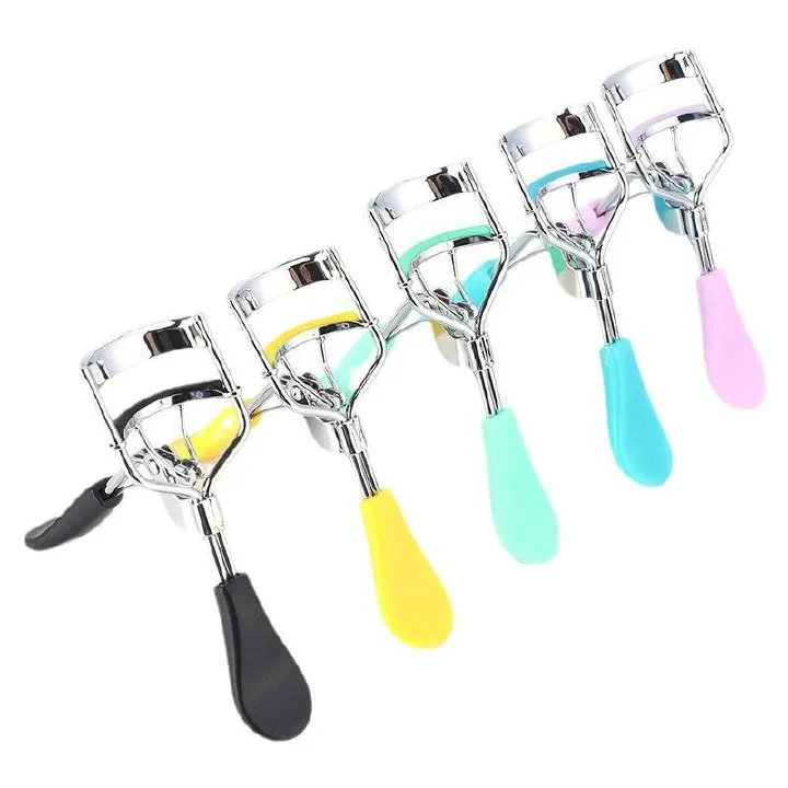 Silicone Handle Eyelash Curler Practical Eyelash Curler Wide Angle Curler Suitable For Beginners In Beauty And Makeup Tools