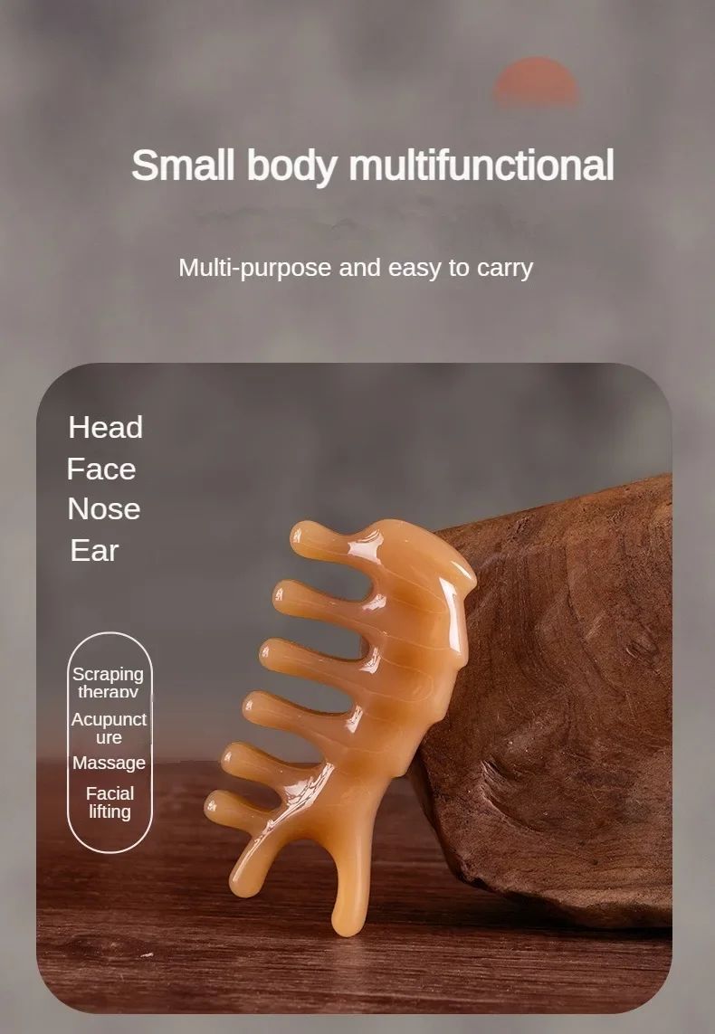 Face Lifting Guasha Resin Scraping Massage Facial Scraper Tool Eye SPA Massage Plate Reduce Puffiness Nose Lifting Nose Massager