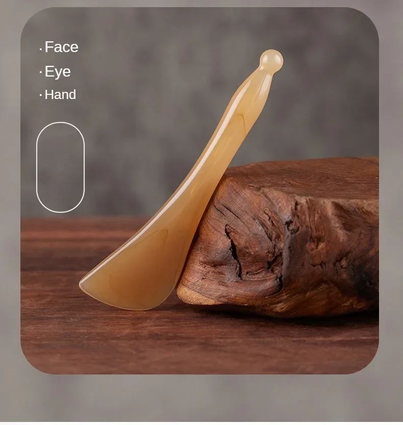 Face Lifting Guasha Resin Scraping Massage Facial Scraper Tool Eye SPA Massage Plate Reduce Puffiness Nose Lifting Nose Massager