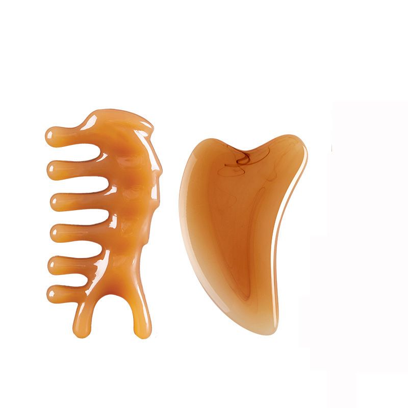 Face Lifting Guasha Resin Scraping Massage Facial Scraper Tool Eye SPA Massage Plate Reduce Puffiness Nose Lifting Nose Massager