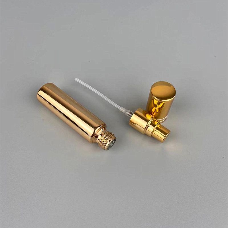 10pcs*10ML High Quality Refillable Mini Perfume Atomizer Spray Bottle Empty Glass Perfume Bottle Aluminum Spray Atoizers