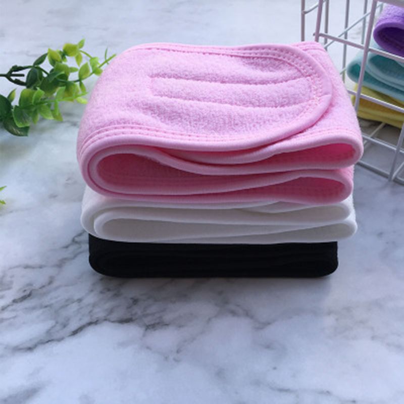 Soft Toweling Hair Accessories Girls Headbands for Face Washing Bath Makeup Hair Band Women Adjustable SPA Facial Headband