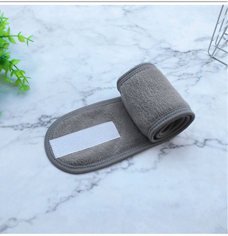 Soft Toweling Hair Accessories Girls Headbands for Face Washing Bath Makeup Hair Band Women Adjustable SPA Facial Headband