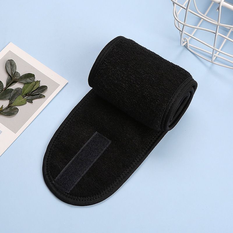 Soft Toweling Hair Accessories Girls Headbands for Face Washing Bath Makeup Hair Band Women Adjustable SPA Facial Headband