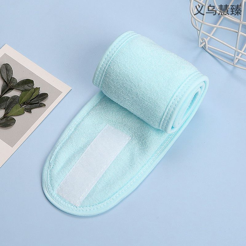 Soft Toweling Hair Accessories Girls Headbands for Face Washing Bath Makeup Hair Band Women Adjustable SPA Facial Headband