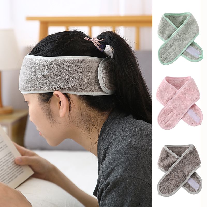Soft Toweling Hair Accessories Girls Headbands for Face Washing Bath Makeup Hair Band Women Adjustable SPA Facial Headband