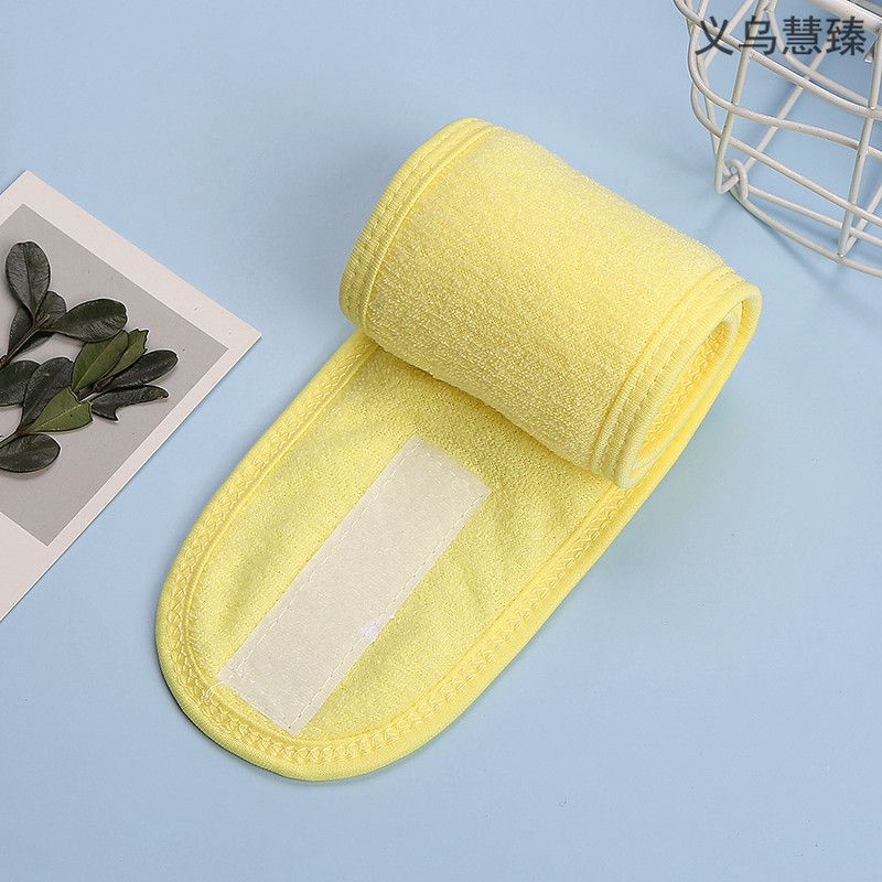 Soft Toweling Hair Accessories Girls Headbands for Face Washing Bath Makeup Hair Band Women Adjustable SPA Facial Headband