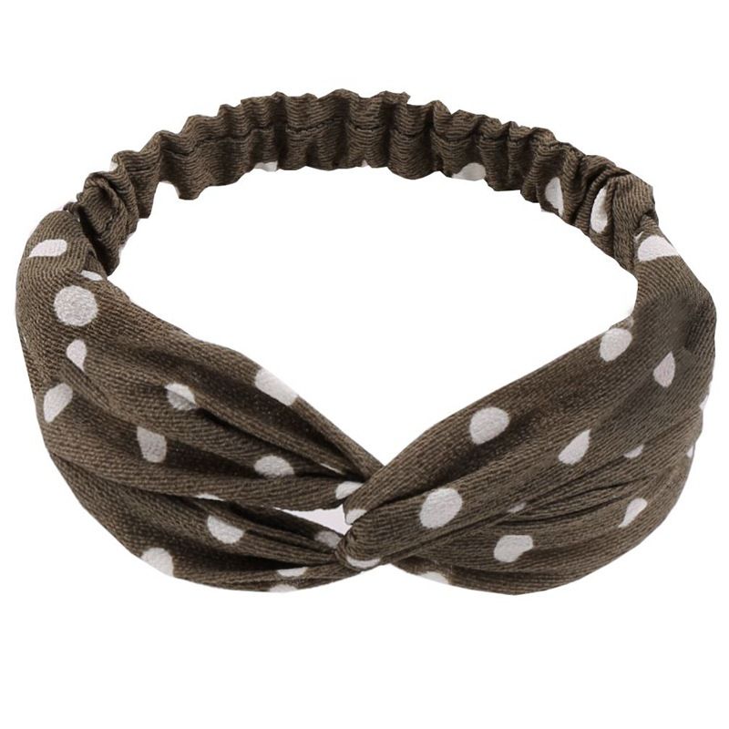 Women Girls Summer Bohemian Hair Bands Print Headbands Retro Cross Turban Bandage Bandanas HairBands Hair Accessories Headwrap