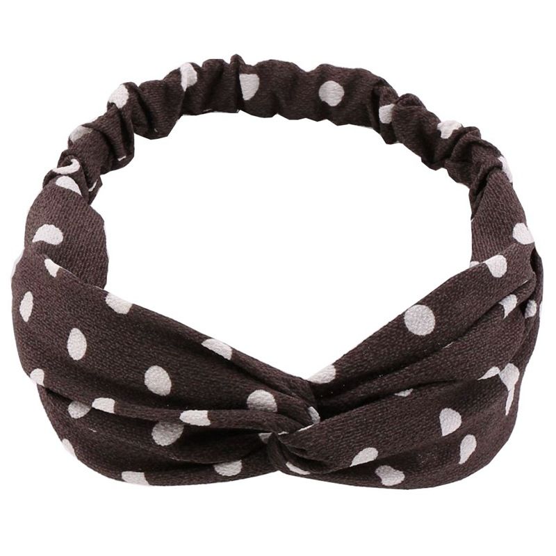 Women Girls Summer Bohemian Hair Bands Print Headbands Retro Cross Turban Bandage Bandanas HairBands Hair Accessories Headwrap