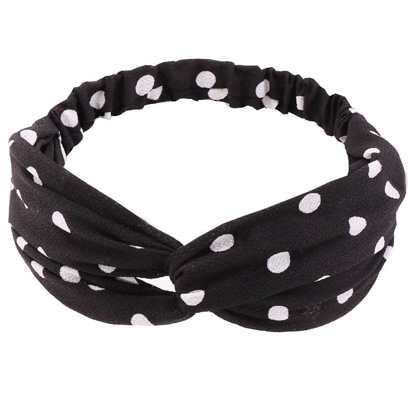 Women Girls Summer Bohemian Hair Bands Print Headbands Retro Cross Turban Bandage Bandanas HairBands Hair Accessories Headwrap