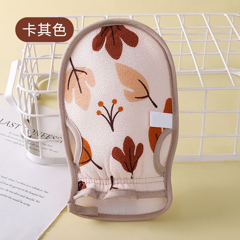 1pc Double Sides Portable Bath Gloves Body Scrubber Shower Exfoliating Sponge Body Cleaning Brush Massage Mesh Bathing Tool